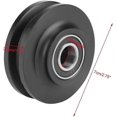 thumbnail image 2 of Sliding Caster,2pcs Sliding Barn Door Wheel Closet Hardware Roller Cabinet Window Pulley, 2 of 5