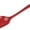 Red, variant on Gourmac Hutzler 11 Inch Melamine Flat-Front Spoon, Steel Gray