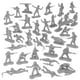 thumbnail image 5 of Figuras de soldado de Plastic Army BMC para mujer, 36 unidades, color gris, 5 of 9