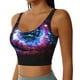 thumbnail image 2 of Fotbe v Sujetador Deportivo Largo sin Aros para Mujer con Almohadillas y Soporte Medio, Transpirable y Absorbente, Camiseta Tipo Chaleco o Tank Top-Large, 2 of 8