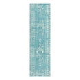 thumbnail image 7 of Unique Loom Lennon Collection Area Rug - Zal (3' 3" x 12' Runner Light Blue/Ivory), 7 of 7