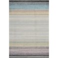 thumbnail image 2 of Rug Branch Nomad Striped Indoor Area Rug, Beige Blue, Modern - Living Room, Bedroom, Dining Room, and Kitchen, 2 of 5