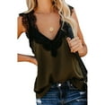 thumbnail image 4 of Débardeur Camisole en Dentelle pour Femme Rose/noir/vert One More Night, 4 of 4