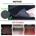 thumbnail image 5 of Car Trunk Storage Net, [4PCS 40x25cm]Pocket Organizer Bag, Car Storage Net Bag with Elastic Magic Sticker, 5 of 5
