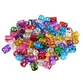 thumbnail image 1 of Lots de 150 Pcs de Perles Colorées pour Dreadlocks, Épingles à Cheveux, Pinces en s, 1 of 7