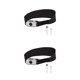 thumbnail image 2 of Yuarrent 4 Modes Running Jogging Headlamp Camping Fishing Traveling Outdoor Head Night Torch Headlight Waterproof Equipment Negro 2piezas, 2 of 6