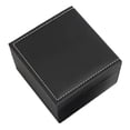 thumbnail image 2 of Black Watch Box PU Leather Wrist Watch Organizer Jewelry Display Case Large, 2 of 9