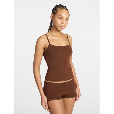 No Boundaries Fit Stretch Cami Top, Women's XS-XXXL