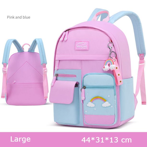 Mochila escolar impermeable de nailon para niños y niñas, morral escolar de moda para adolescentes y niños de primaria Fivean unisex