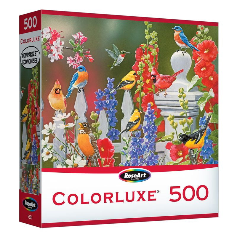 Colorluxe 500pc Birds on the Fence