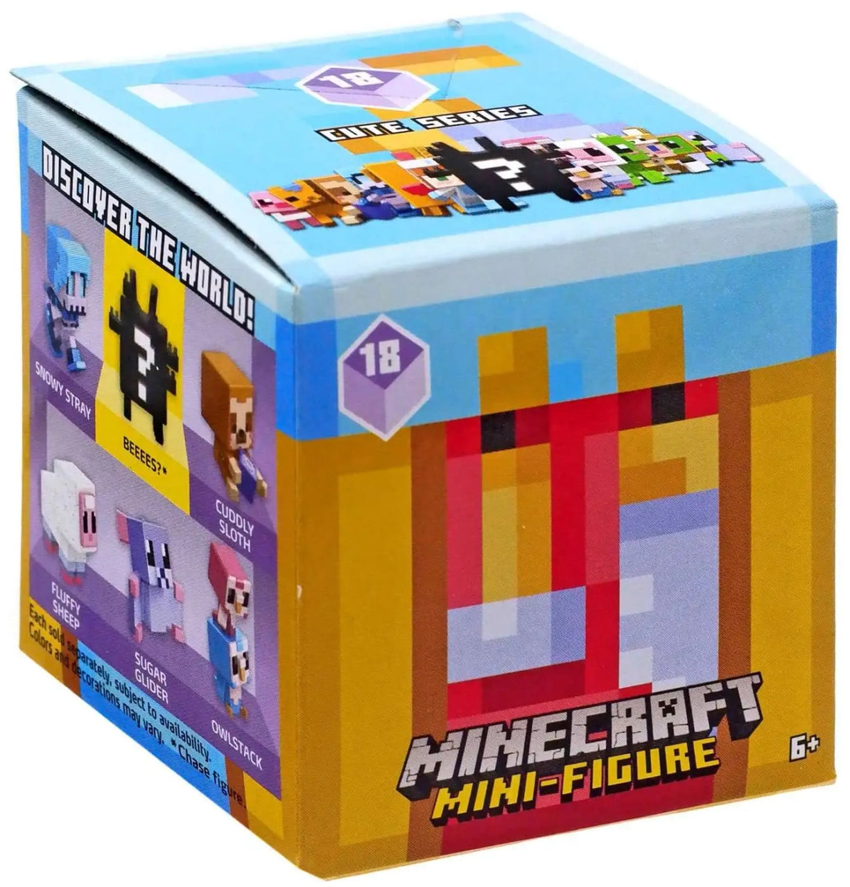 Minecraft Cute Series 18 LOT of 3 Mystery Packs