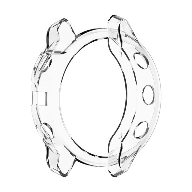 Adecuado para reloj inteligente Jiaming fenix6/6X/6S, funda protectora de TPU, material transparente, funda de goma anticaídas