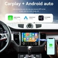 thumbnail image 6 of 14.4 inch Carplay Screen/Radio/Multimedia Player for Porsche Macan 2014 2015 2016 2017 models Universal Car Navigation/GPS Upgrade HeadUnit Android 1080P Touch Screen Replace System, 6 of 13