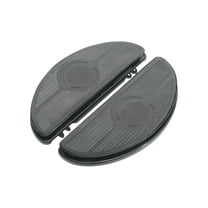 Drag Specialties Half Moon Floorboards Black (1621-0164)