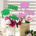 thumbnail image 7 of 6 Pcs Graduation Centerpieces Sticks for Tables Toppers,Glitter Graduation Cutouts Cap Sticks,Vase Decor Confetti,Graduation Decoration 2026,Table Toppers for Graduation Decorations,Black, 7 of 7