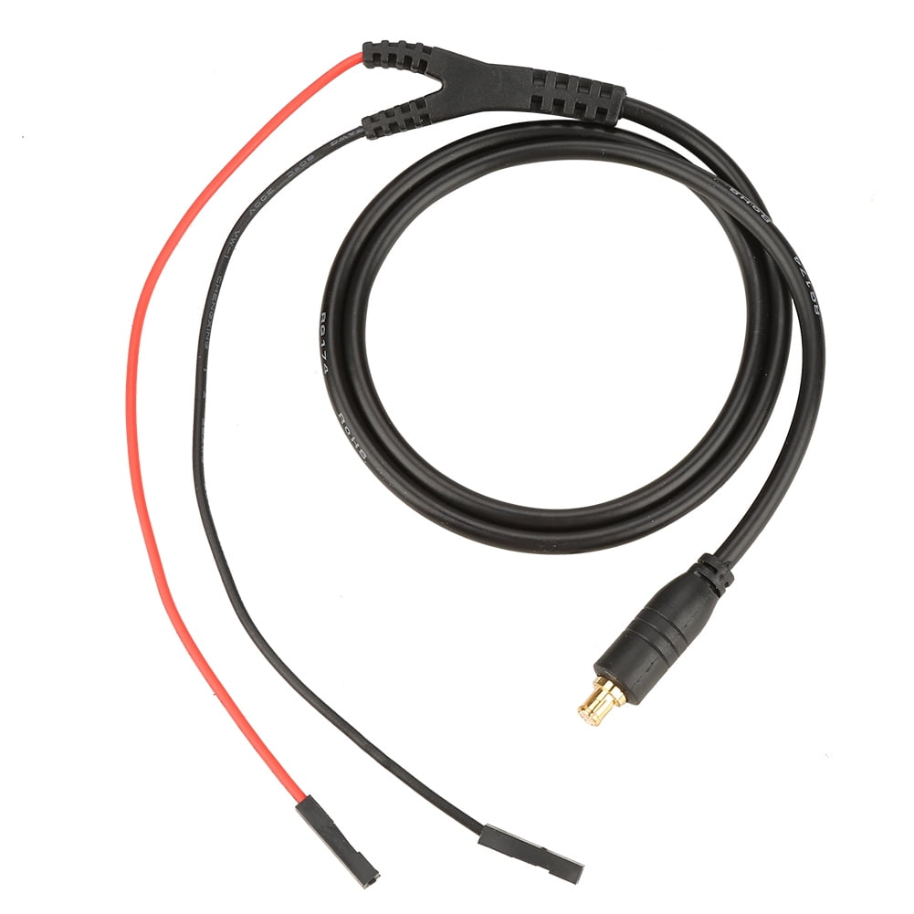 DS211 ABS Oscilloscope Probe with MCX Interface for Various Models of Mini Oscilloscope Such as DS202 Red and Black Test Probe DS212 DS203 DSO201​ and DSO112A Insulated and Eco-Friendly 