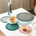 thumbnail image 4 of BUYISI Silicone Board Mat For Diy Wax Seals And Heat Insulation In Elegant Design Green, 4 of 5