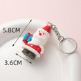 thumbnail image 1 of pc 3D Christmas Tree Keychain Santa Claus Christmas Gift Claus D, 1 of 5