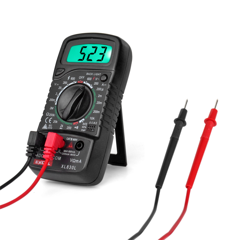 Digital Multimeter Multi Tester AC DC Voltmeter Ammeter Current Ohmeter