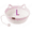L-Pink-Cotton Rope Cat Basket Bed- A7, variant on Cat Basket - Interactive Cotton Rope Bed for Cats & Kittens, Foldable Scratchable Nest, Natural Durable Pet Hideaway