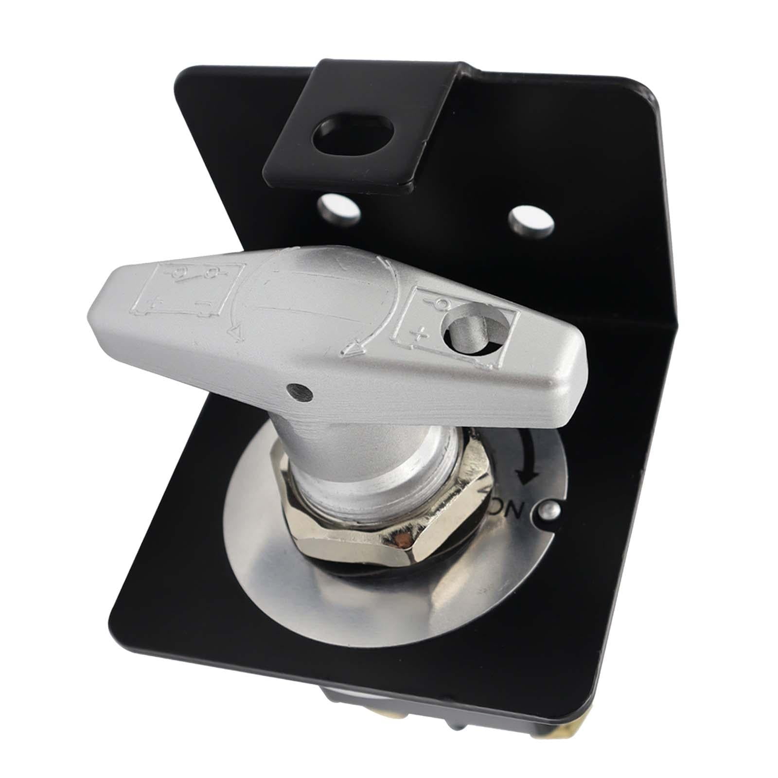 Wzmzjy Battery Disconnect Switch 12V Heavy Duty Durable with Lock Out Plate Replacement