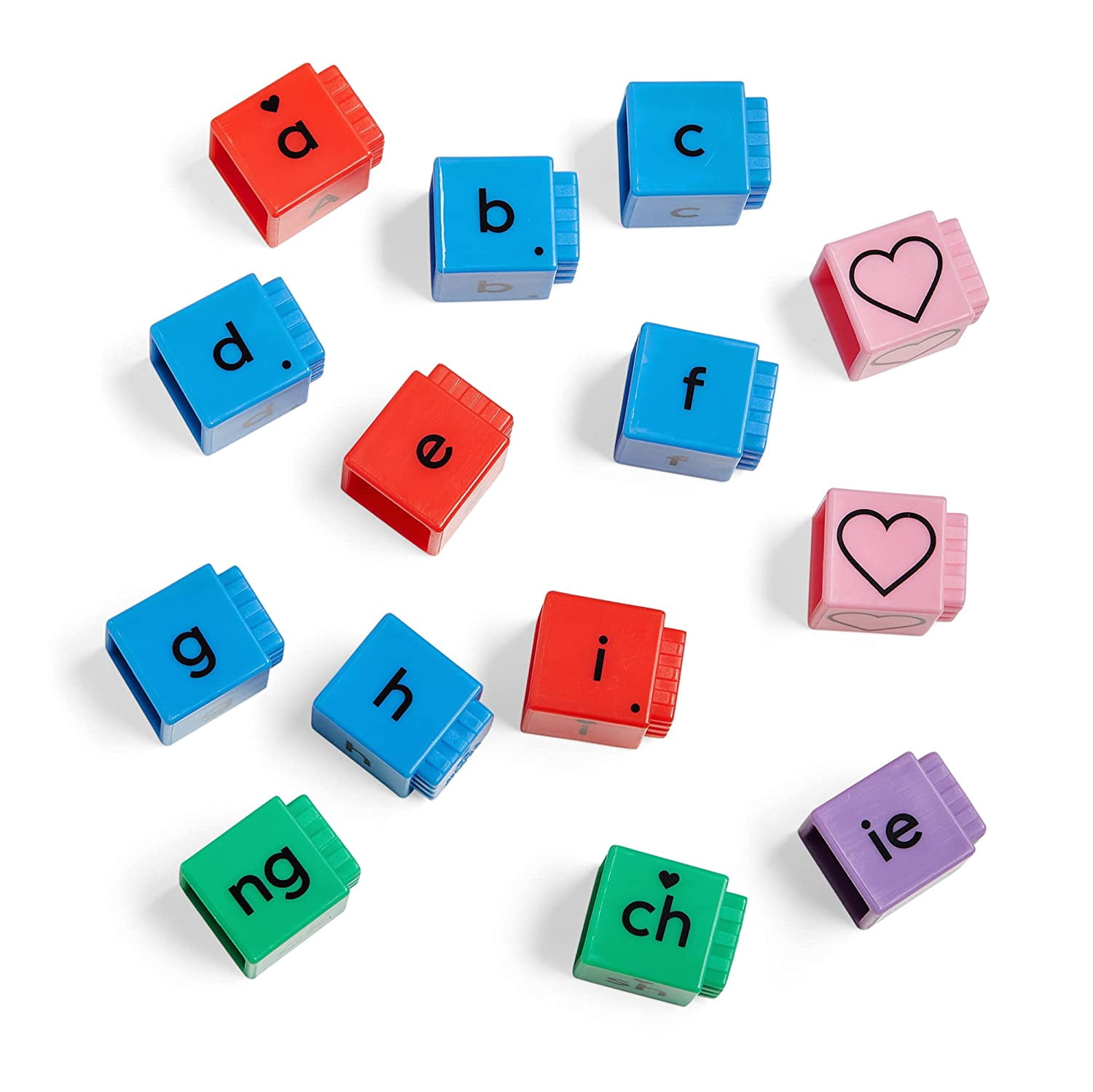 hand2mind Reading Rods Building Sight Words, Word Building Activities, Letter Blocks