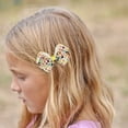 thumbnail image 2 of Rainbow Girls Hair Bow Barrettes Set Colorful Ribbon Clips for Girls Hair Accessories, 2 of 4
