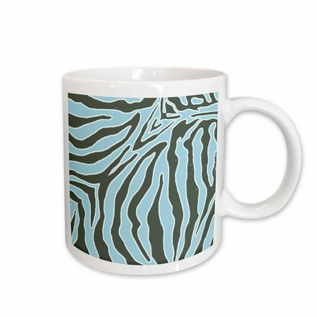 

Aqua Zebra Print 11oz Mug mug-26089-1