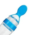 thumbnail image 4 of Biberón De Silicona Para Bebés Y Niños Pequeños, 90ml, Con Cuchara, Alimentador Exprimidor De Cereales Y Alimentos Frescos, 4 of 7