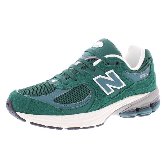 New Balance 2002 GS Boys Shoes Size 5, Color: Green/Green