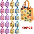 thumbnail image 6 of 40pcs Colorful printed non-woven handbags, gift packaging bags, shopping bags, shopping bags, pack gifts in bags and give them to friends, family, lovers, classmates and teachers, 6 of 7