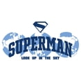 thumbnail image 2 of Womens Superman Look Up in the Sky World T Shirt, 2 of 4