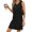 Black, variant on DJskiyers Summer Dresses for Women 2025 Sundresses Sleeveless Beach Swimsuit Cover Ups Spring Casual Loose Tank Tshirt Sun Dress