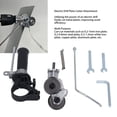 thumbnail image 3 of Metal Sheet Cutter Adapter, Alloy Steel Electric Drill Plate Cutter Attachment High Strength  for 0.2-1mm Iron Plates, 3 of 7
