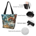 thumbnail image 4 of Easygdp Red Blue Dragon Battle Epic Bolso de Hombro para Mujer, Bolso Bandolera y Cartera de Mano Elegante para Uso Diario, 4 of 6