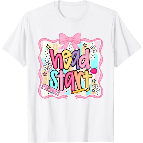 Exquisite and comfortable-Teacher Head Start Back To School Teacher Appreciation Women T-Shirt