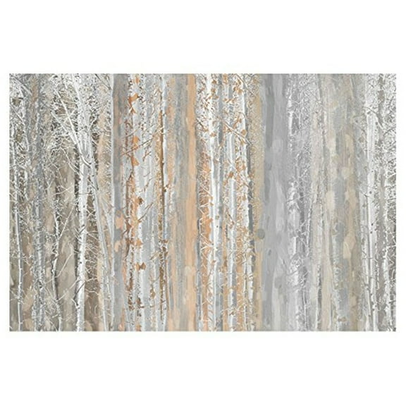 Aspen Forest 1 Painting Print on Wrapped Canvas