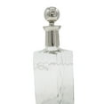 thumbnail image 7 of CC Home Furnishings Lidded Square Bottles - 11.75" - Clear - Set of 2, 7 of 7