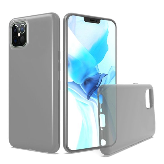 For Iphone 12 Pro Max 6.7 Tpu Gel Skin Flexible Skinny Case Cover - Clear