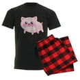 thumbnail image 6 of CafePress - Cute Pig Pajamas - Men's Dark Loose Fit Cotton Pajama Set, 6 of 7