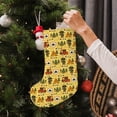 thumbnail image 5 of Salouo Car Tent Trees Print Christmas Decorations Stockings 1 Pack 18'' Xmas Stockings Holiday Stocking Personalized Farmhouse Decor for Home Family Party Tree, 5 of 7