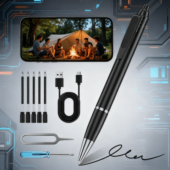 64GB Hidden Spy Camera, 1080P HD Mini Body Cam, Rechargeable Portable Small Pocket Camera Video Recorder