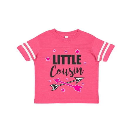 

Inktastic Little Cousin with Arrows and Stars Gift Toddler Toddler Girl T-Shirt