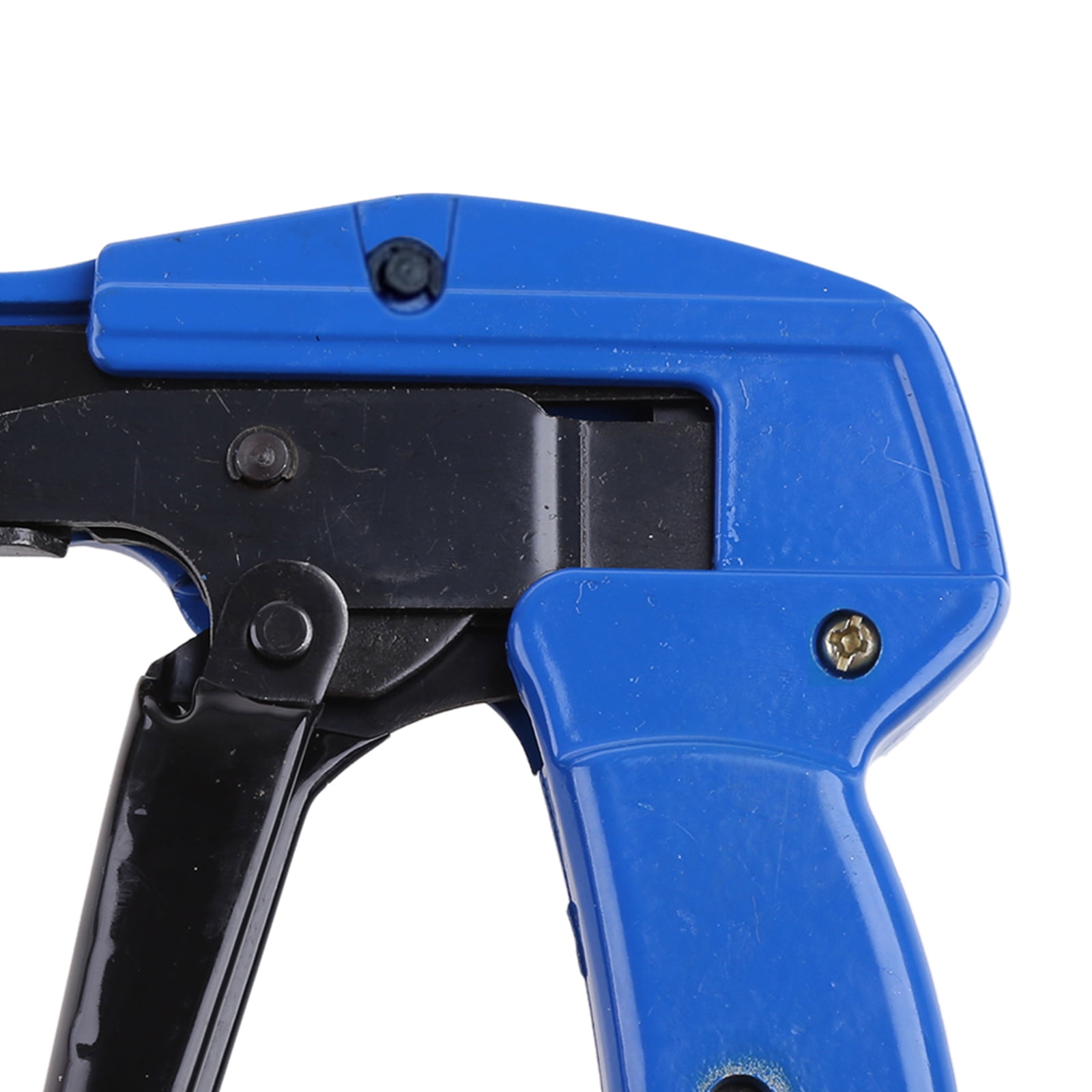 Zeiwohndc Zip Tie Automatic Tensioner Cutter Pilers with Steel Handle Nylon Ties Cable Management Fastening Clamping Cutting Tool
