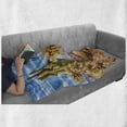 thumbnail image 6 of Cactus Soft Flannel Fleece Throw Blanket, Landscape Photo with Plants Botany Majestic Mountains and Sky, Cozy Plush for Indoor and Outdoor Use, 70" x 90", Multicolor, by Ambesonne, 6 of 6