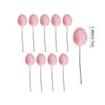 thumbnail image 3 of KOYPTL 10 Pcs Speckled Egg Decorative Ornament Easter Foam Eggs Handicraft Cake Stake Ornament Supplies for Festival Holiday Party Background Decor Easter Eggs Decor Easter Decorations Pink, 3 of 6