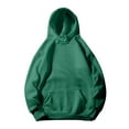thumbnail image 6 of Babcutegg Womens Sweatshirts Crew Neck Relaxed Fit Hoodless Clothes for Women Green, 6 of 8