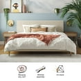 Mr. Kate Daphne Upholstered Bed with Headboard and Modern Platform