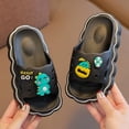 thumbnail image 1 of Zapatillas de verano para niños con dibujos animados, de fondo suave y antideslizantes, sandalias para niños, zapatillas de dinosaurios para bebés, 1 of 6