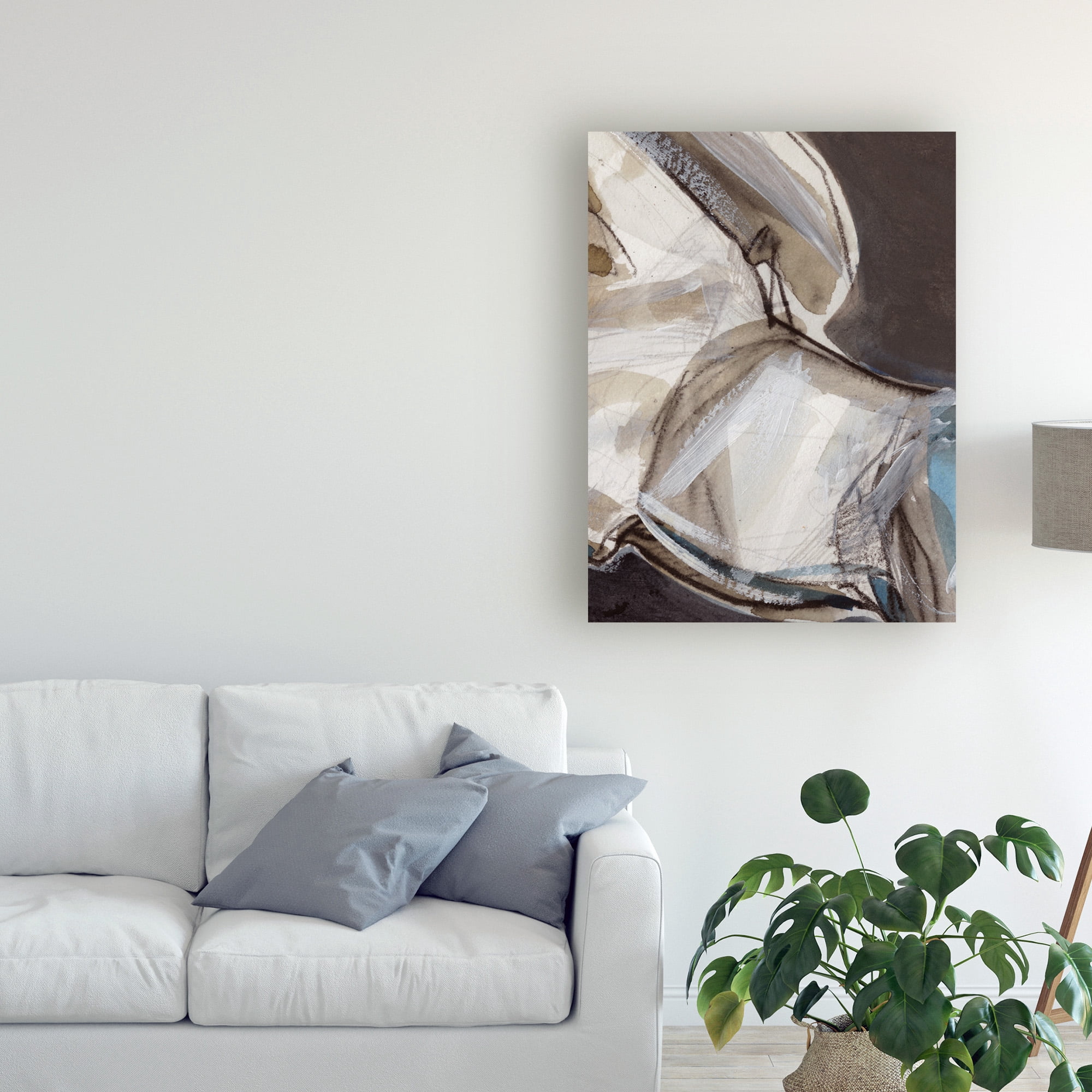 Trademark Fine Art 'Horse Abstraction III' Canvas Art by Jennifer Paxton Parker
